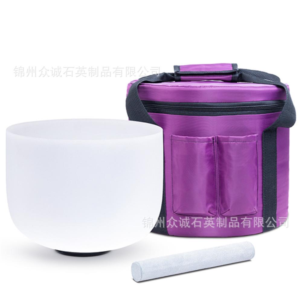 乳白色6-20英寸水晶钵佛音钵音乐碗