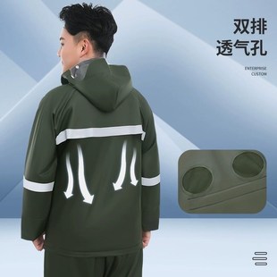 套装 小燕子雨衣雨裤 男女骑行外卖分体防水加厚全身防雨防暴雨雨衣