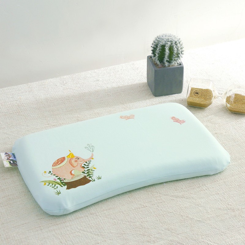祁家好绵儿童乳胶枕头婴儿宝宝枕头透气枕头1-3岁幼儿园午睡小孩