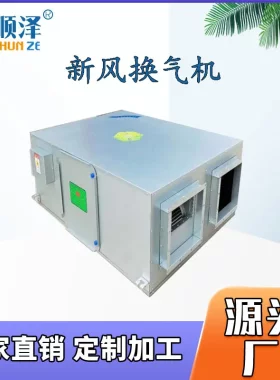 定制全热新风换气机组 XHBQ吊顶式新风换气机 商用立式新风交换器