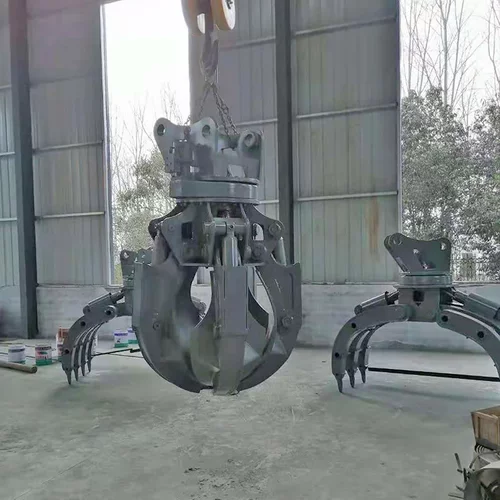 液压抓钢机旋转抓钢设备废钢抓斗挖机行车抓