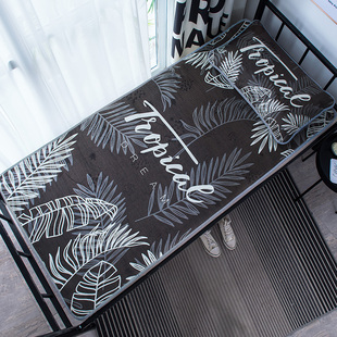 学生宿舍凉席冰丝席冰丝床单可折叠单人床上下铺席子夏季冰凉0.9m