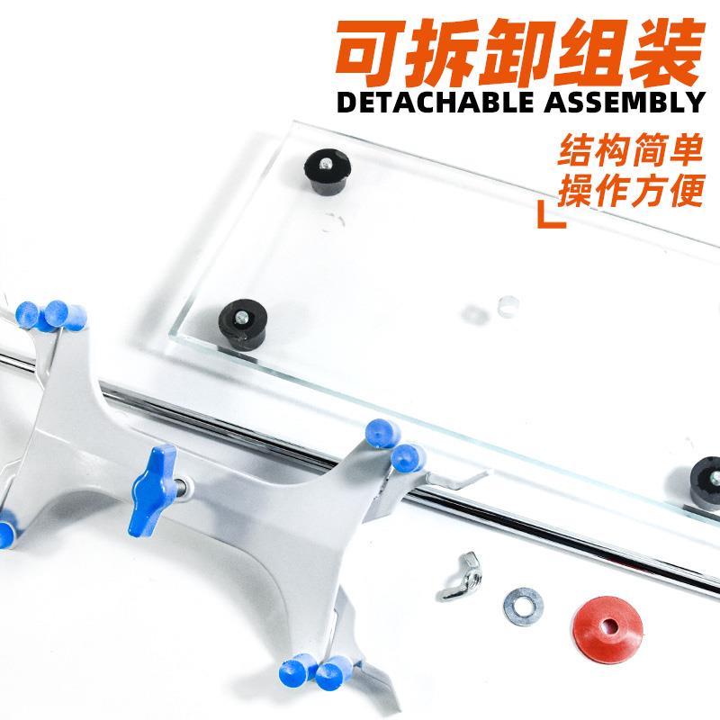 塑料蝴蝶夹实验室滴定台架双边酸式碱式四氟滴定管夹子铝制滴定夹图片