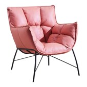 北欧懒人椅轻奢沙发椅时尚 创意简约卧室阳台小户型单人休闲老虎椅