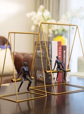 北欧轻奢摆件样板间水晶地球仪客厅家居书房床头柜装饰