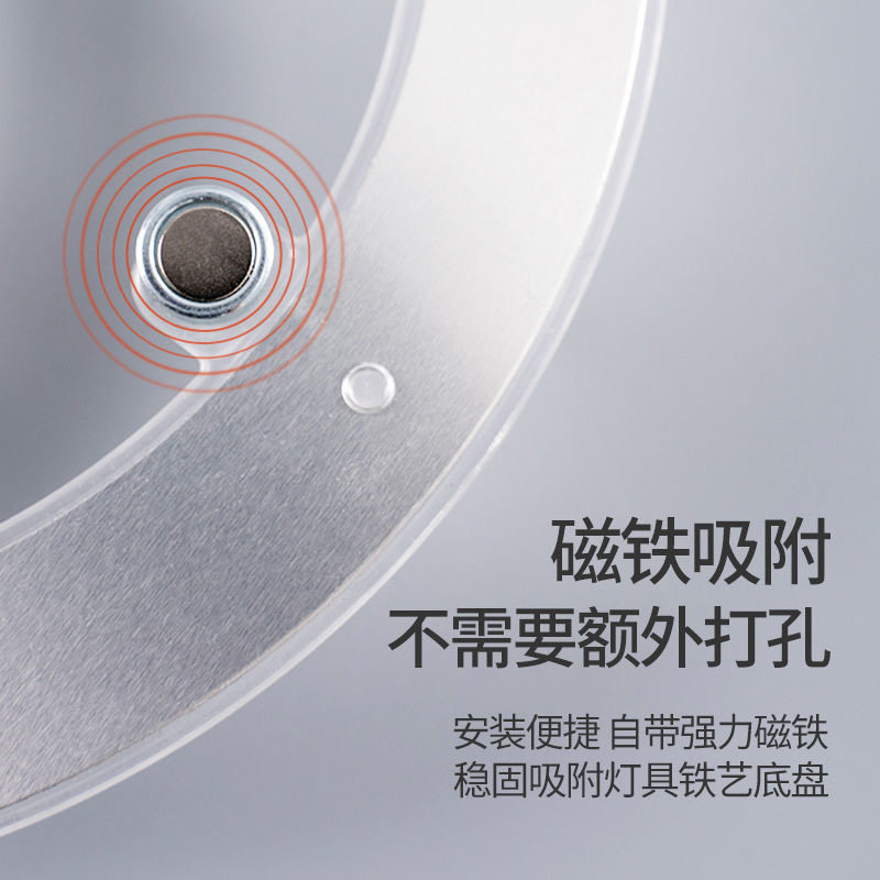 顺冠led模组光源透镜吸顶灯替换光源改造板贴片灯板灯芯24W36吸铁图片