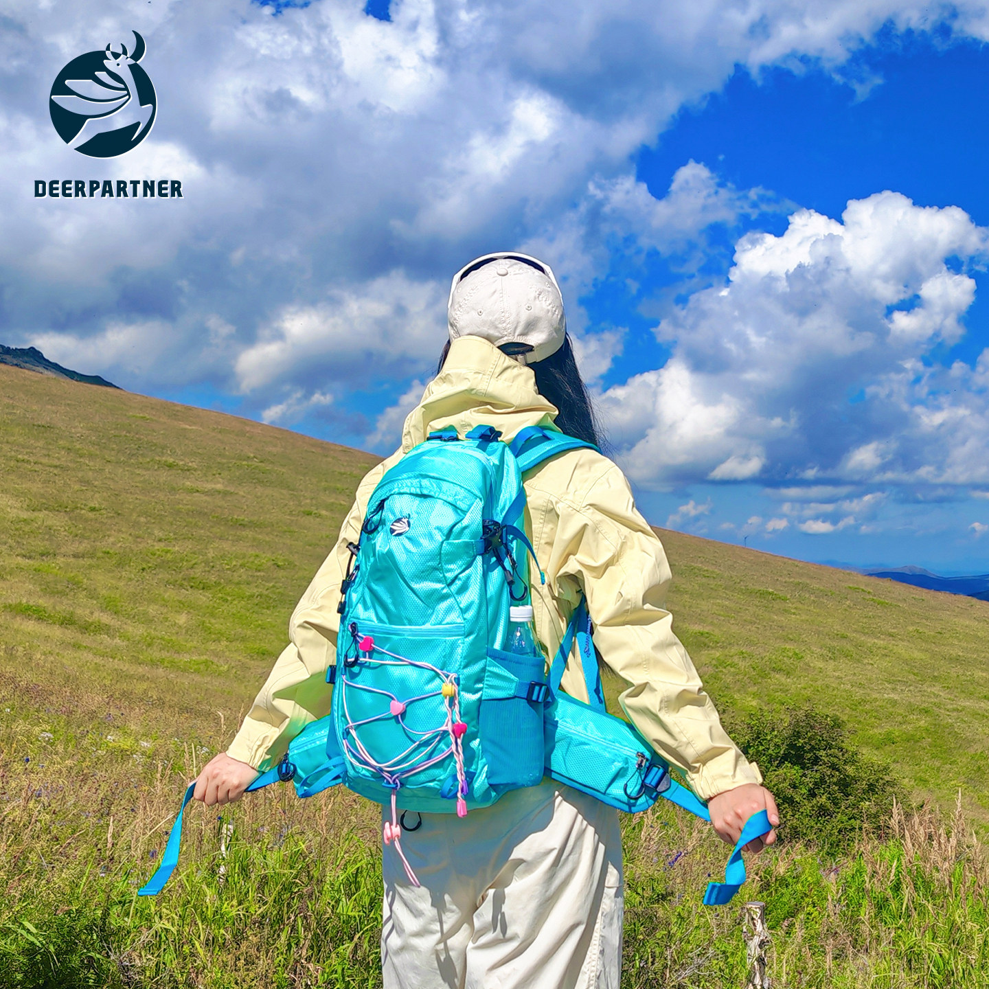 小鹿醒醒登山包户外徒步包双肩包轻便防水背包爬山滑雪女书包旅行