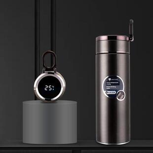 华翔金力匡迪新型保温杯定制水杯温度显示商务杯智能杯304不锈钢