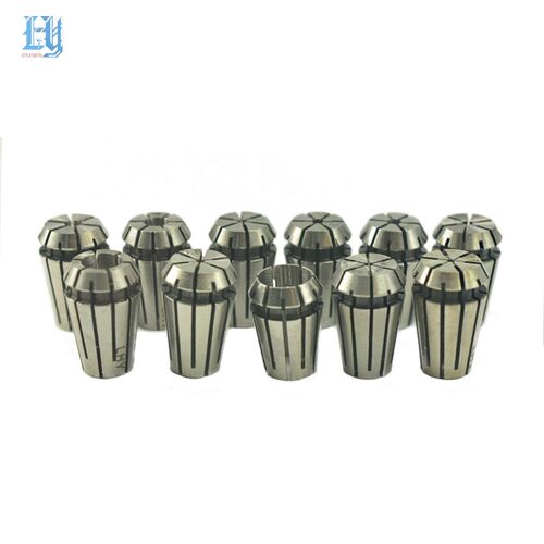 数控弹簧夹头ER11筒夹规格钻套夹持范围0.5至8mm高精度检测ER夹套