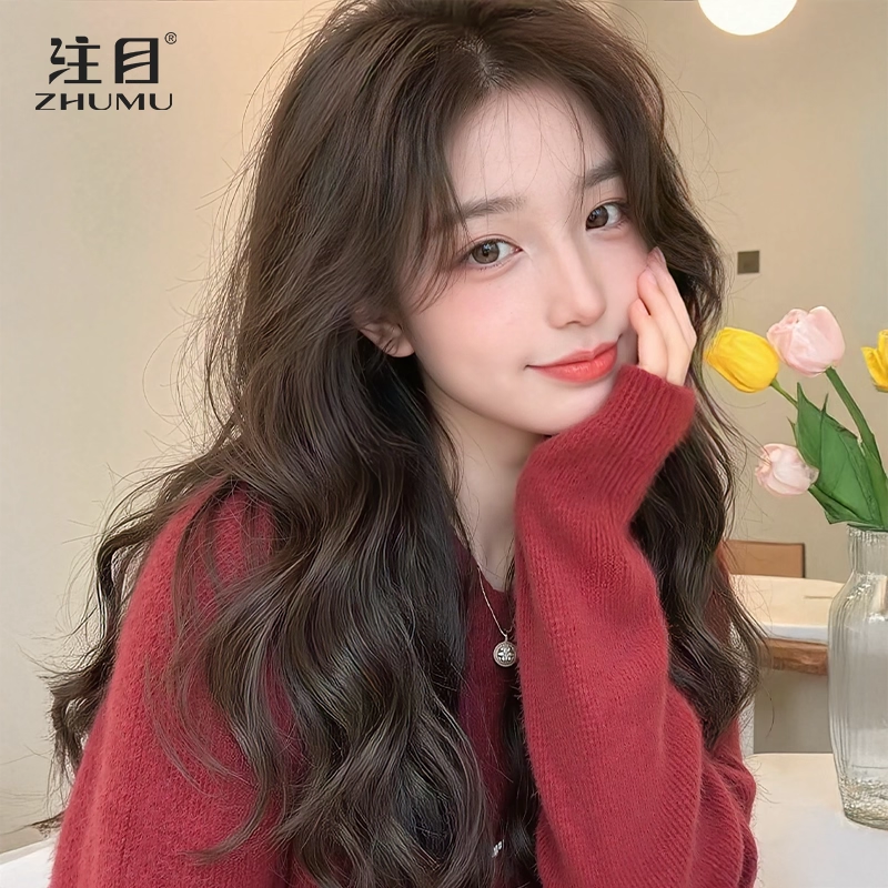 注目双递针假发女隐形无痕卷发片