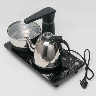台嵌两用 茶言全自动上水电热茶炉烧水茶台办公家用配件泡茶套装