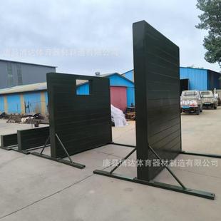 投弹模拟墙户外训练器材单口矮墙双口矮墙体能训练器材