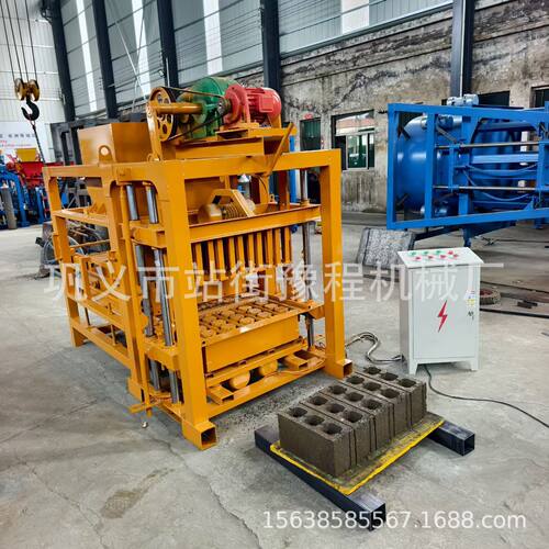 自动制砖机整套设备建筑水泥砖机生产线Automatic brick machine