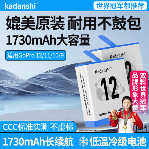 【官方推荐】GoPro12-9相机电池