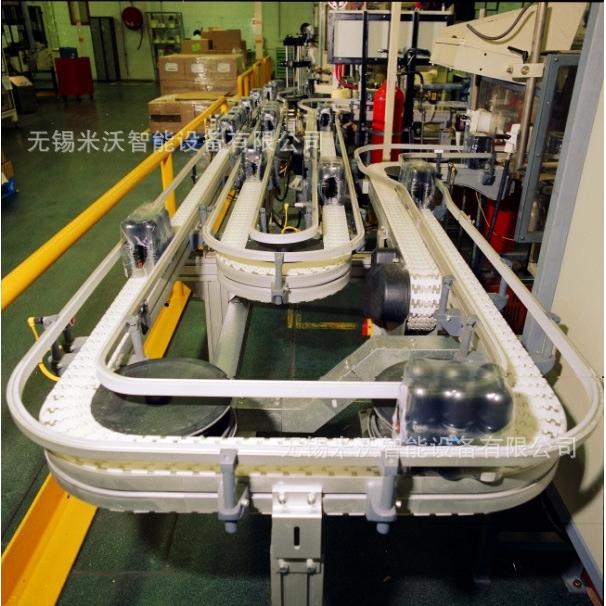 跨楼层夹持空箱 玻璃瓶 大桶水等产品 平面链板输送 后包装夹持机