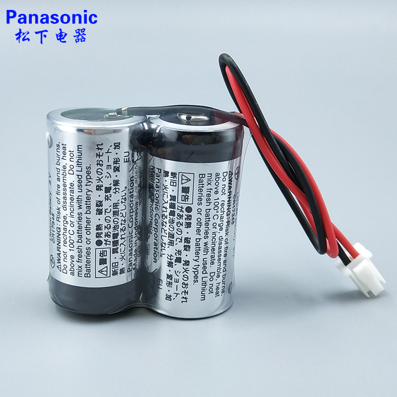 松下CR123A串联PLC三菱MR-J4伺服