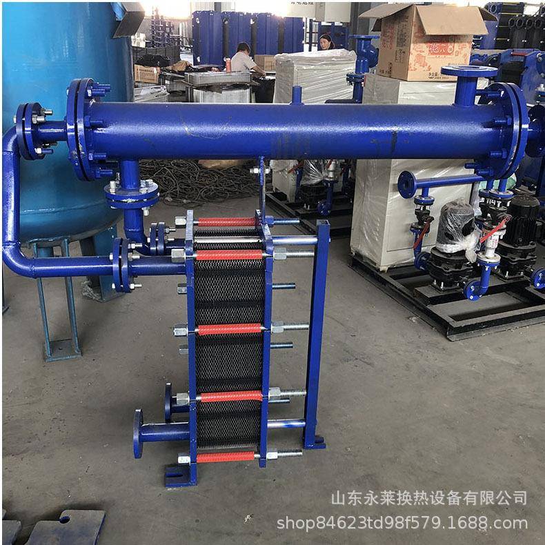 工厂小区酒店采暖用汽-水管壳式换热器空调用汽水管壳式换热机组