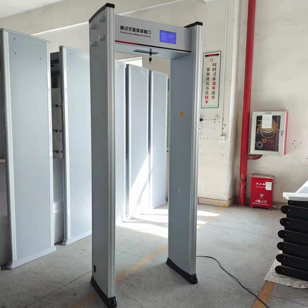 测温门快速通过式室外防疫自动液晶显示智能红外线测温门安检门