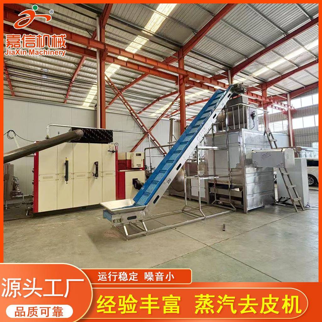 全自动葡萄蒸汽去皮机芋头纯物理高温爆皮机机械