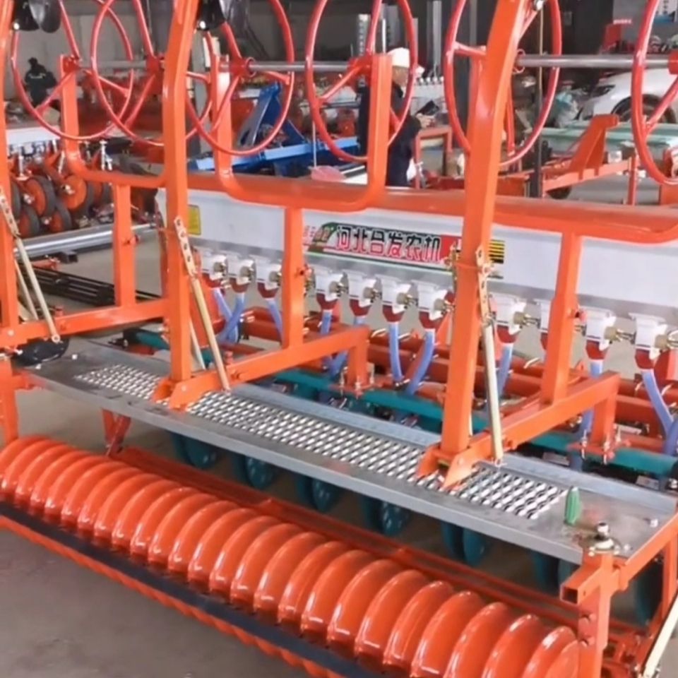 播种机新式滴灌架玉米小麦铺滴灌管架子 圆盘滴灌架子新款可折叠