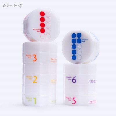 Milbon玫丽盼翩俊造型发蜡90g蓬松光泽发泥男女定型自然1234567号