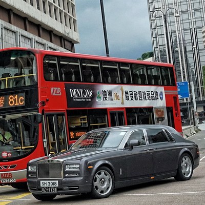 Rolls Royce香港勞斯萊斯原廠證件靜電貼