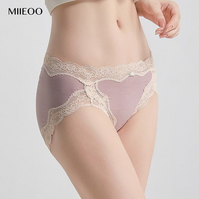 秘语内裤女士高开叉薄款纯棉裆透气包臀性感蕾丝无痕少女生三角裤,女士内衣/男士内衣/家居服,女三角裤,淘宝优惠券,粉丝福利购,淘宝优惠卷
