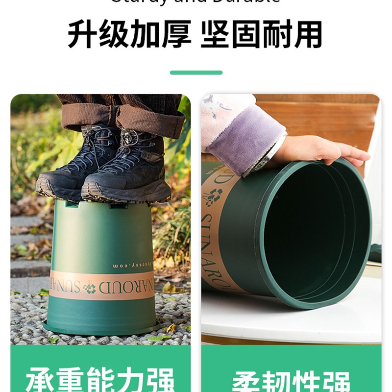 种植盆阳台客厅落地盆景专用塑料大型花盆高款加厚特大号加仑花盆