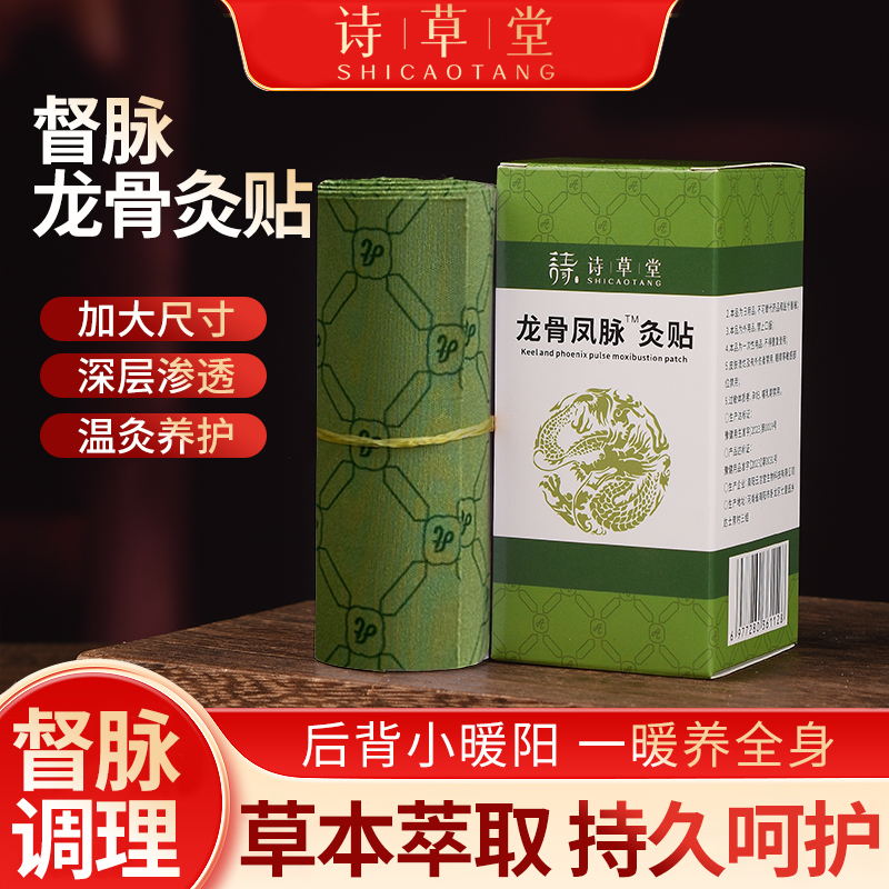 龙骨凤脉灸贴艾草龙骨贴