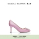 春季 MB女鞋 新品 BLAHNIK玛诺洛 HANGISI钻扣高跟婚鞋 MANOLO