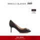 新年礼物 MANOLO BLAHNIK玛诺洛 MB女鞋 HANGISI钻扣高跟婚鞋