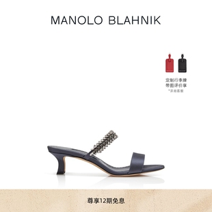 BLAHNIK玛诺洛 礼物 MANOLO KIFASAN高跟凉鞋 MB女鞋