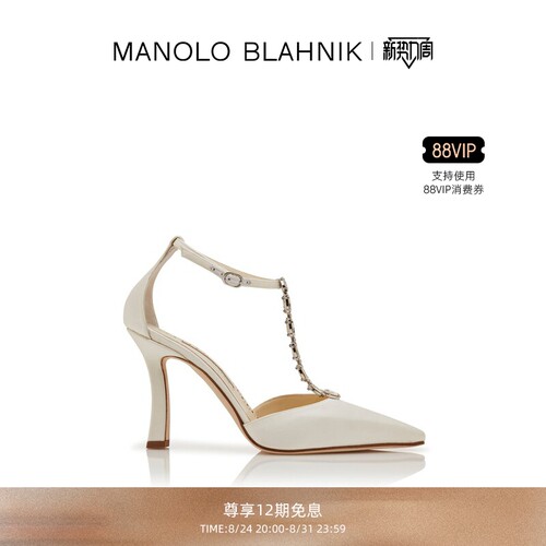 【礼物】MANOLO BLAHNIK玛诺洛/MB女鞋MOLARA高跟凉鞋