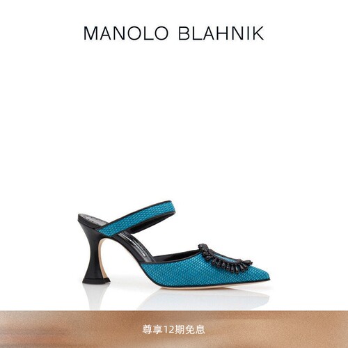 MANOLOBLAHNIK女士高跟凉鞋