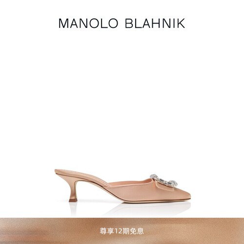 【礼物】MANOLO BLAHNIK玛诺洛/MB女鞋MAYJOU高跟凉鞋