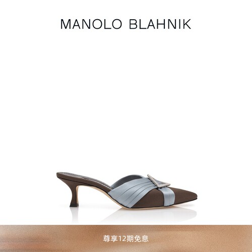 【礼物】MANOLO BLAHNIK玛诺洛/MB女鞋VIERAS高跟凉鞋