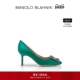新年礼物 MANOLO BLAHNIK玛诺洛 MB女鞋 HANGISI钻扣高跟婚鞋
