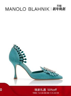 【限时5折】MANOLO BLAHNIK玛诺洛/MB女鞋SHOG高跟婚鞋