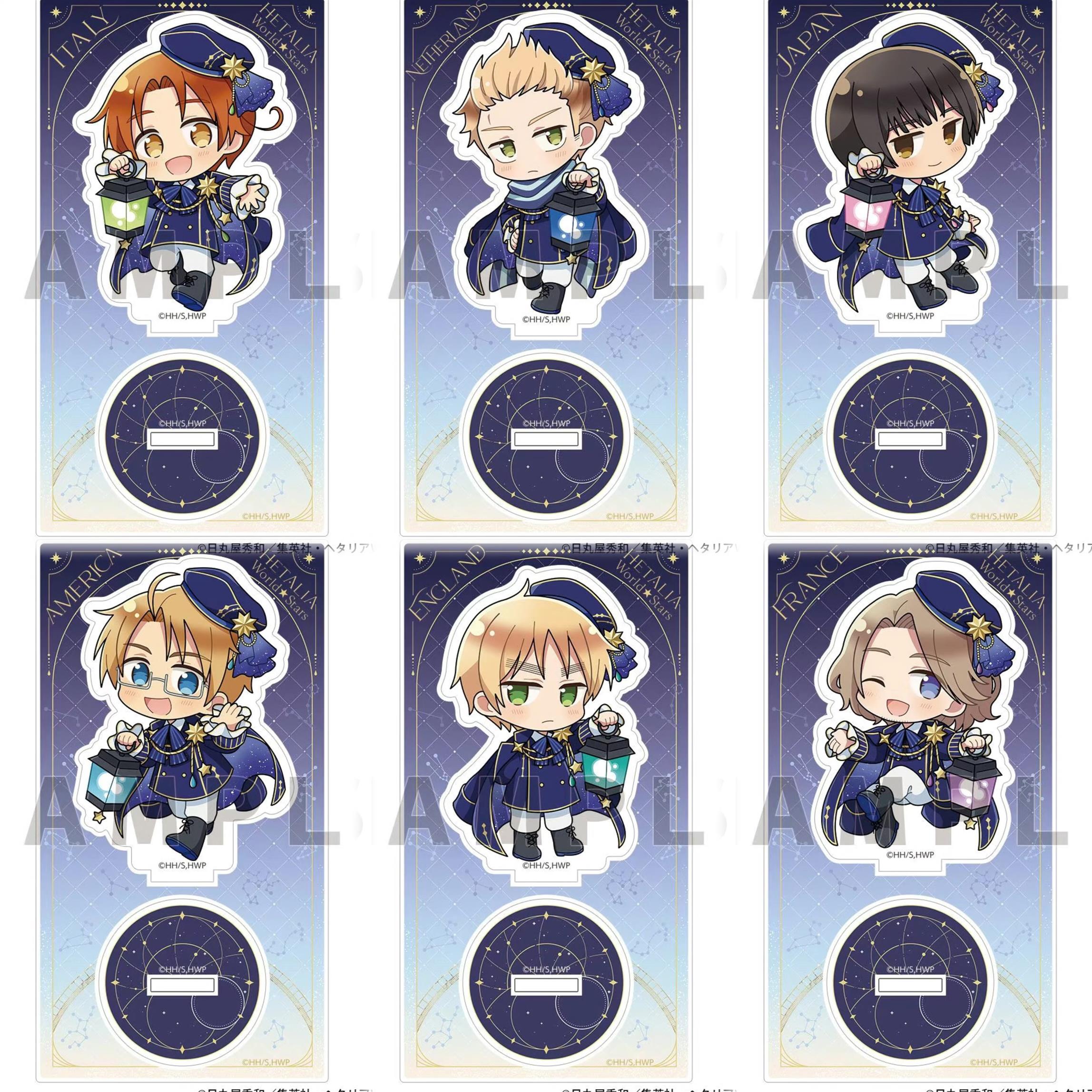 黑塔利亚keyth星空Q版立牌摆件