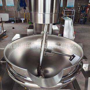 酱料搅拌炒锅花生糖炒栗子炒锅设备 全自动行星食品不粘锅可倾式