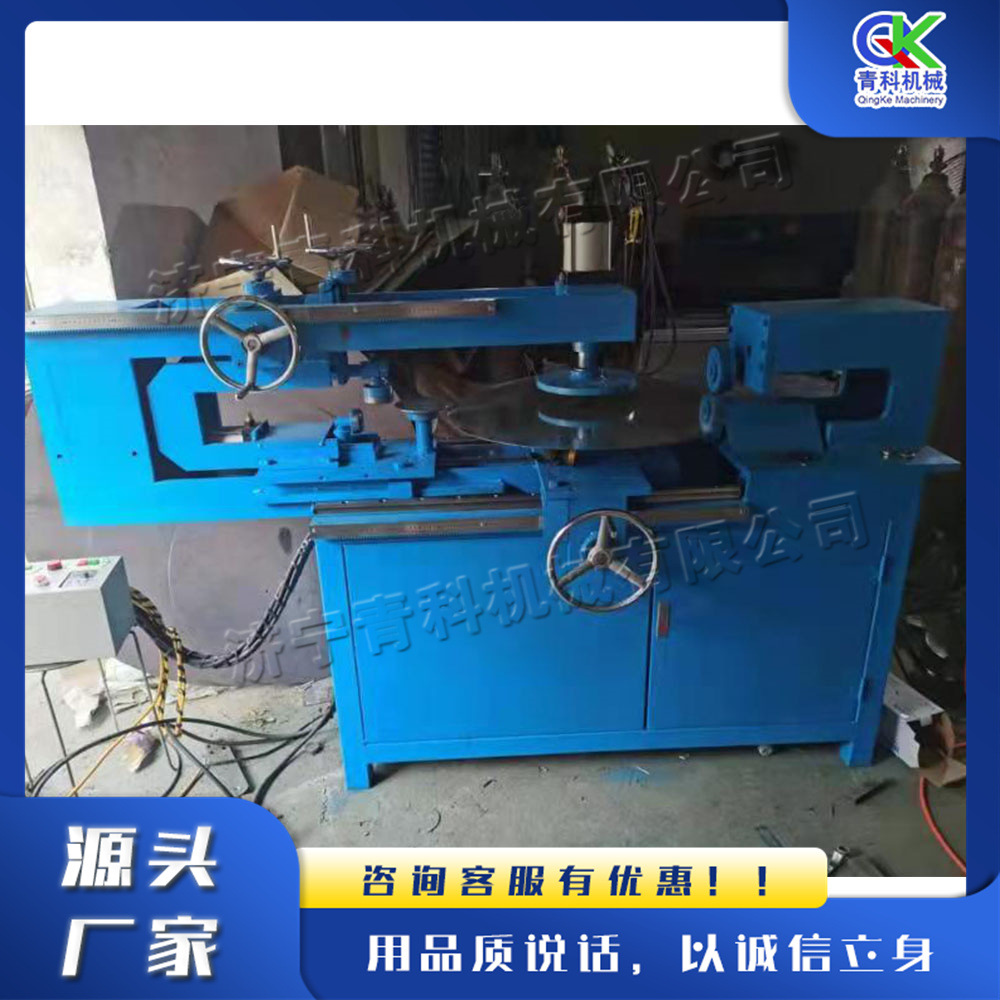 电动金属圆盘折边机 小型不锈钢桌椅翻边机 金属圆桌面下旋边设备