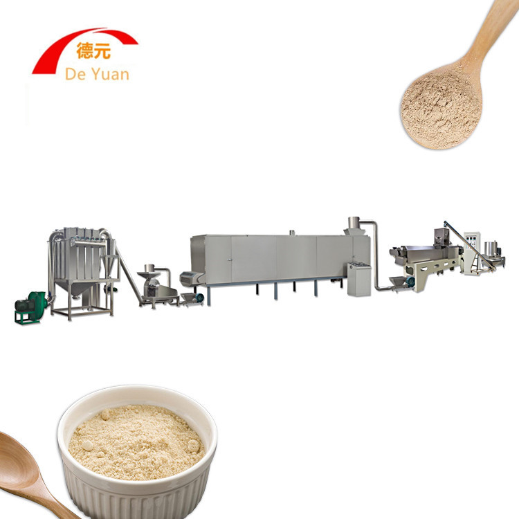 速溶米粉膨化机 冲泡玉米营养粉生产线 杂粮膨化机 玉米粉膨化机