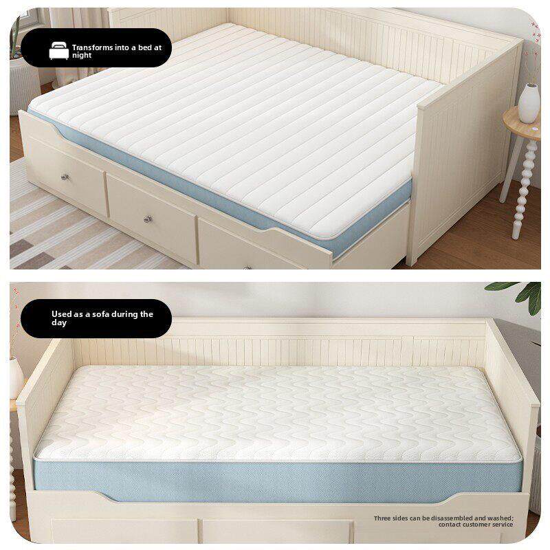 沙发床垫折叠两用汉尼斯10cm厚S黄麻家用卧室偏硬护脊可定制垫子