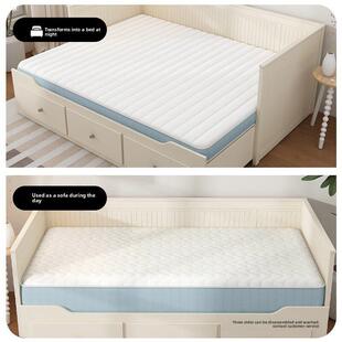 沙发床垫折叠两用汉尼斯10cm厚S黄麻家用卧室偏硬护脊可定制垫子