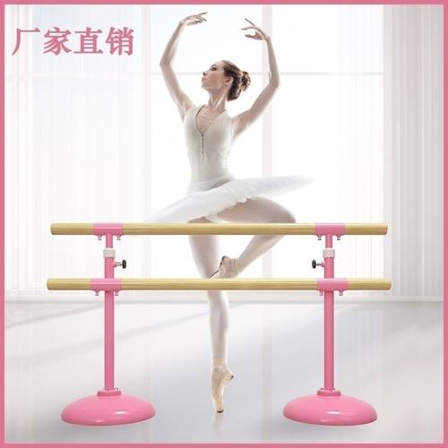 双层移动式舞蹈把杆专业辅助工具家用练功跳舞可调节压腿杠杆训练