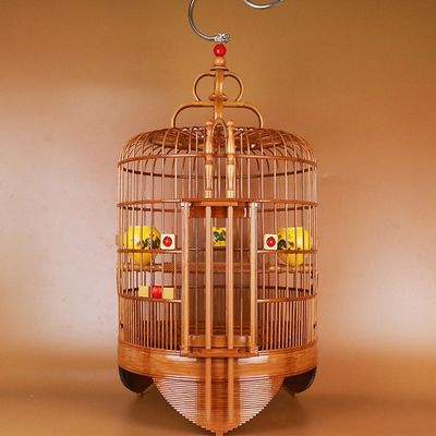 豪华鸟笼子竹笼画眉笼八哥笼