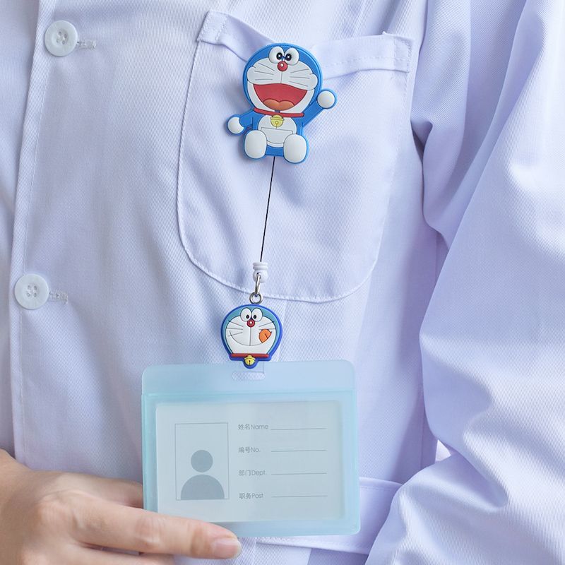幼儿园胸牌夹子款可爱医护口袋胸牌夹子创意卡通学生校卡工作证门