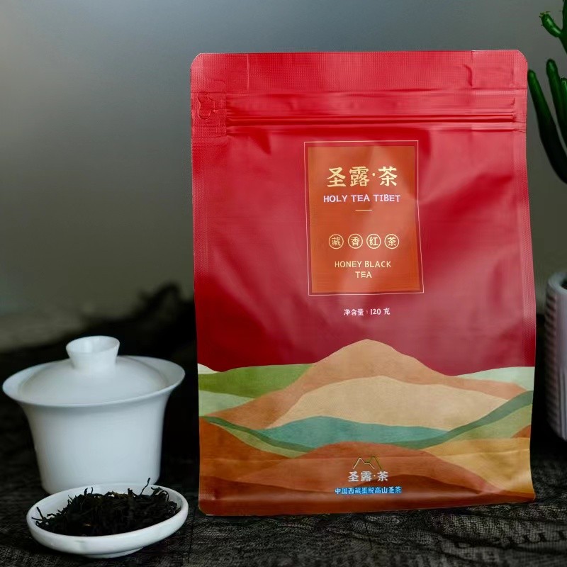 圣露 西藏墨脱 品鉴系列 红茶   袋装  120g 送试泡