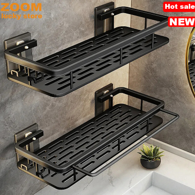Shower Caddy aluminium Bathroom Shelves Organizers rack