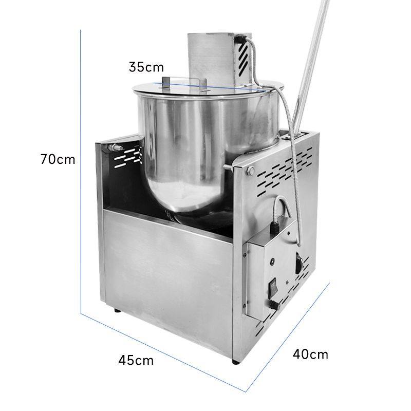 球形爆米花机商用燃气爆米花机器全自动爆米花机摆摊手抄爆米花机